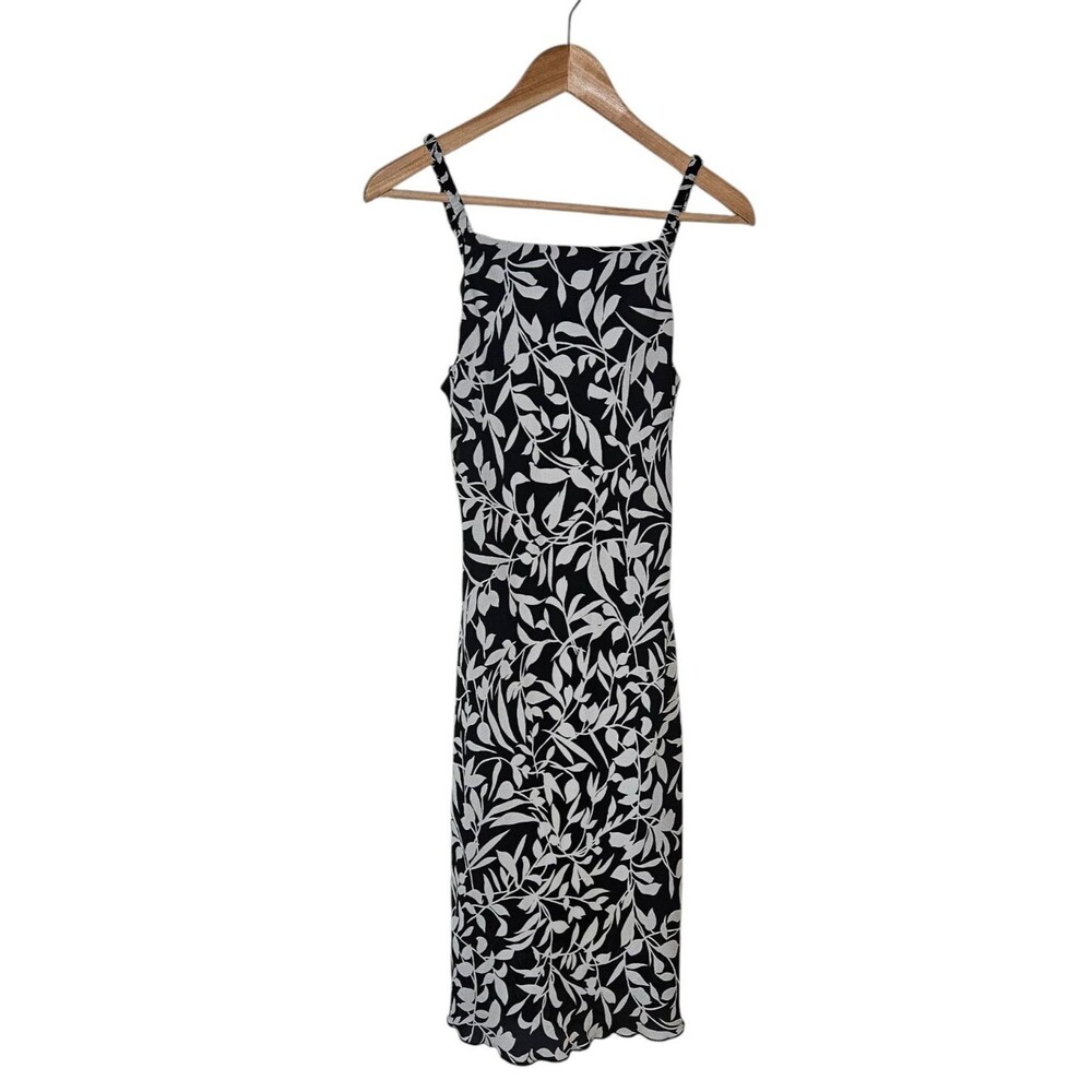 VTG City Triangles Women's size 5/6 Dress Floral Black/White Gilmore Y2K Fairy